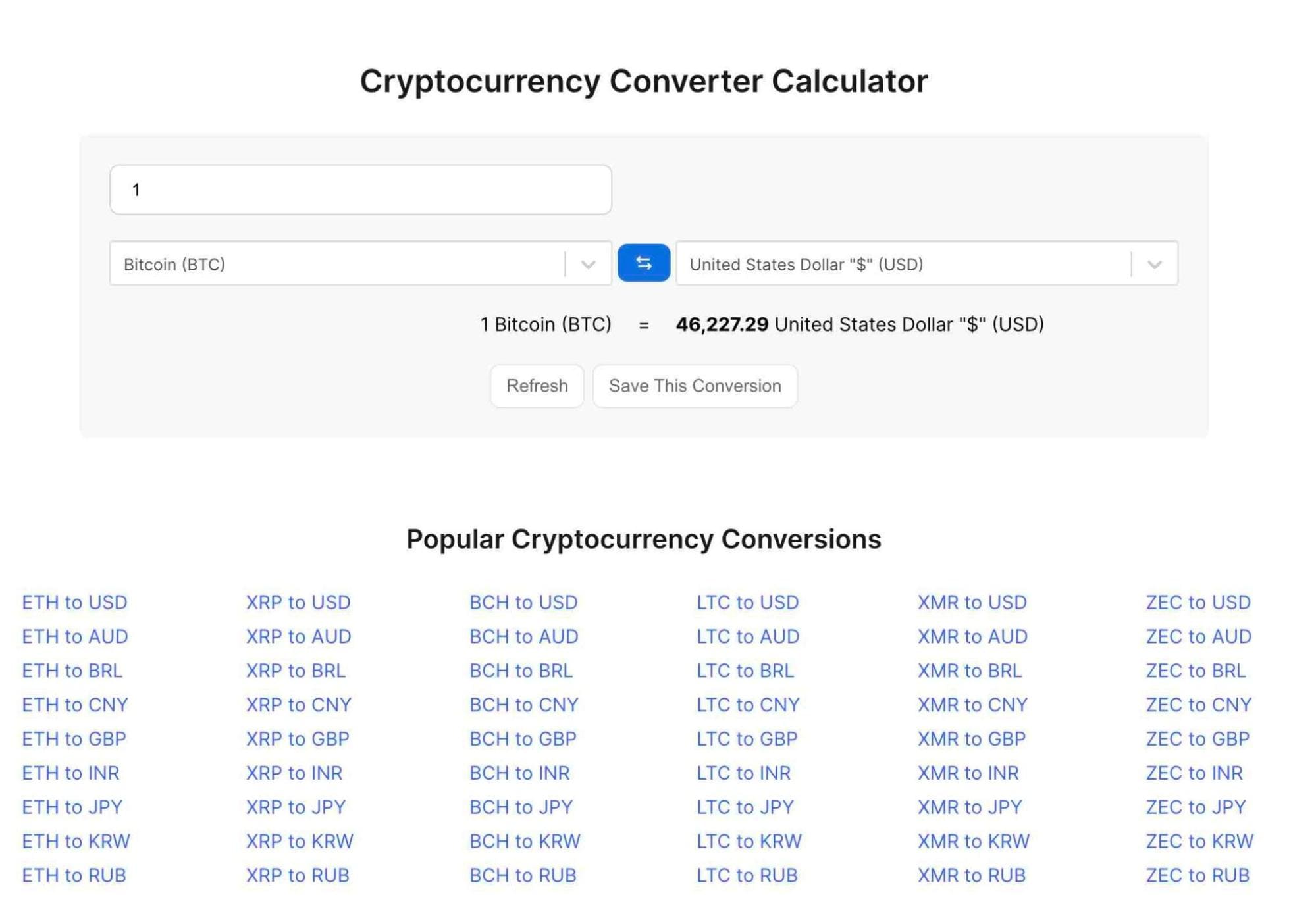 Convert ETH to BTC - Ethereum to Bitcoin Converter | CoinCodex