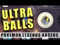 Pokémon Legends Arceus: How To Get More Ultra Balls (The Fast Way)