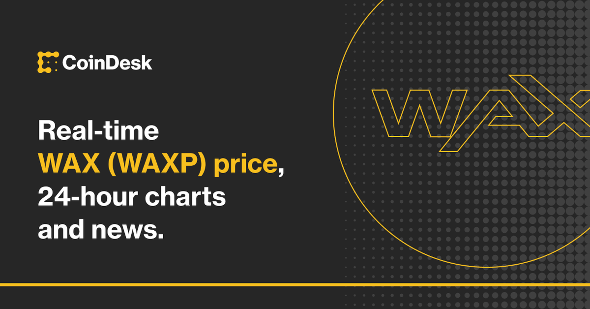 WAX price today, WAXP to USD live price, marketcap and chart | CoinMarketCap