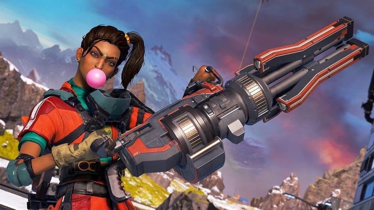 Apex Legends: Crypto's Drone EMP bug with Rempart's minigun - Millenium