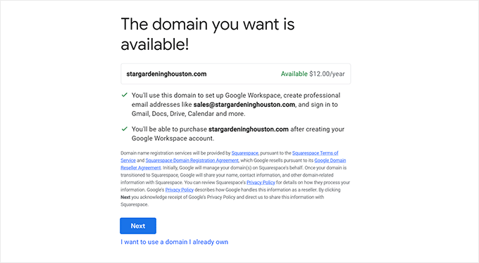 Google Domains | Official Site – Google Domains