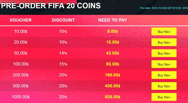 K FIFA 20 Xbox One Coins Comfort TradeNoobFTW