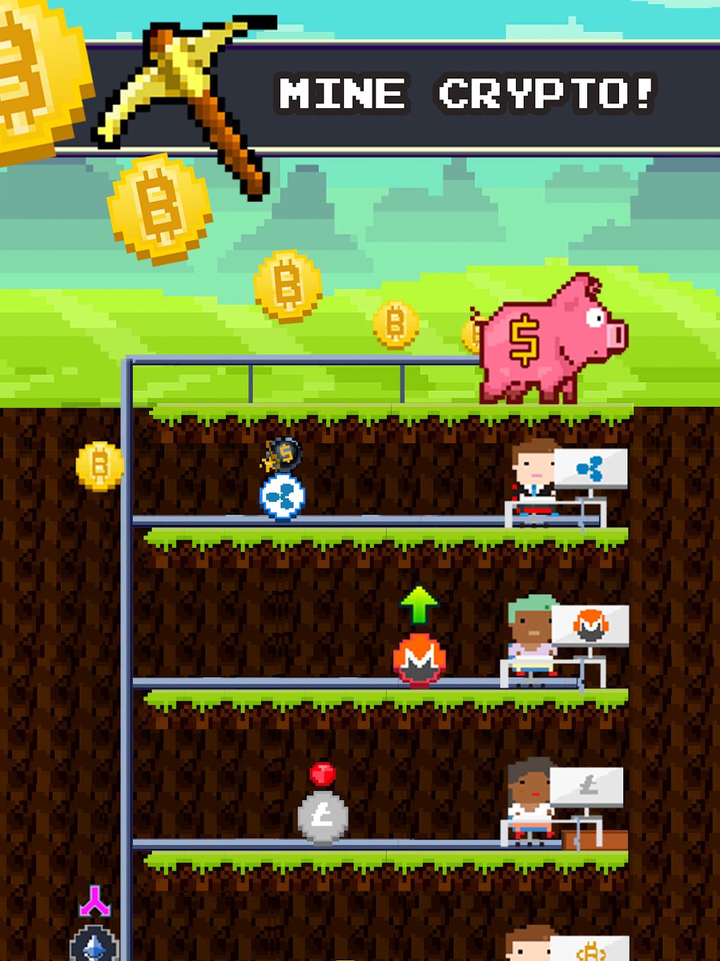 Crypto Miner Tycoon MOD APK v (Free Upgrade) - Jojoy