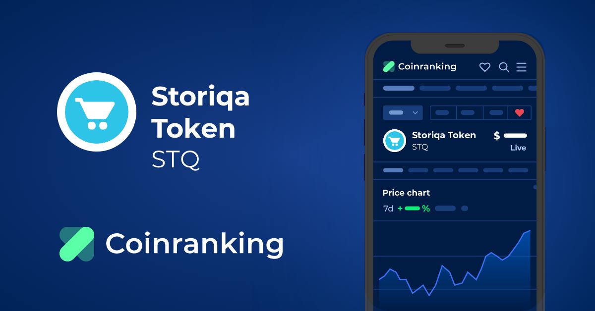 Storiqa price today, STQ to USD live price, marketcap and chart | CoinMarketCap