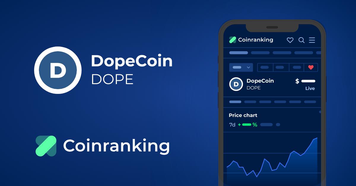 DOPE Coin USD (DOPEUSD) Cryptocurrency Profile & Facts - Yahoo Finance