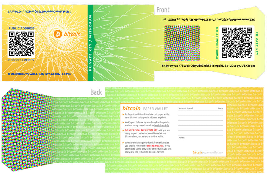 Bitcoin Paper Wallet Generator