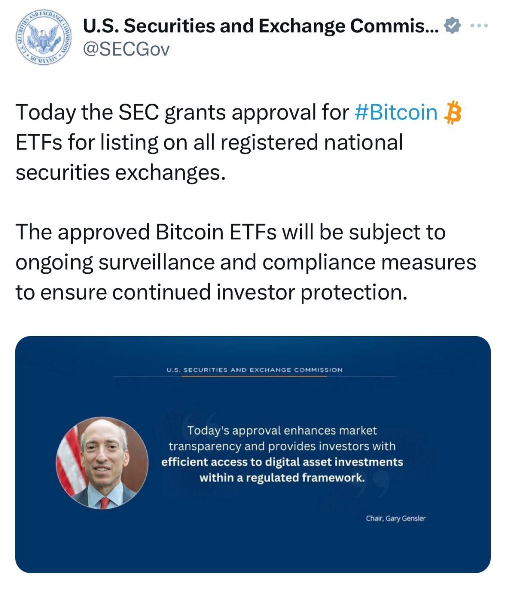 SEC has approved Bitcoin ETFs. Here’s what you need to know | AP News