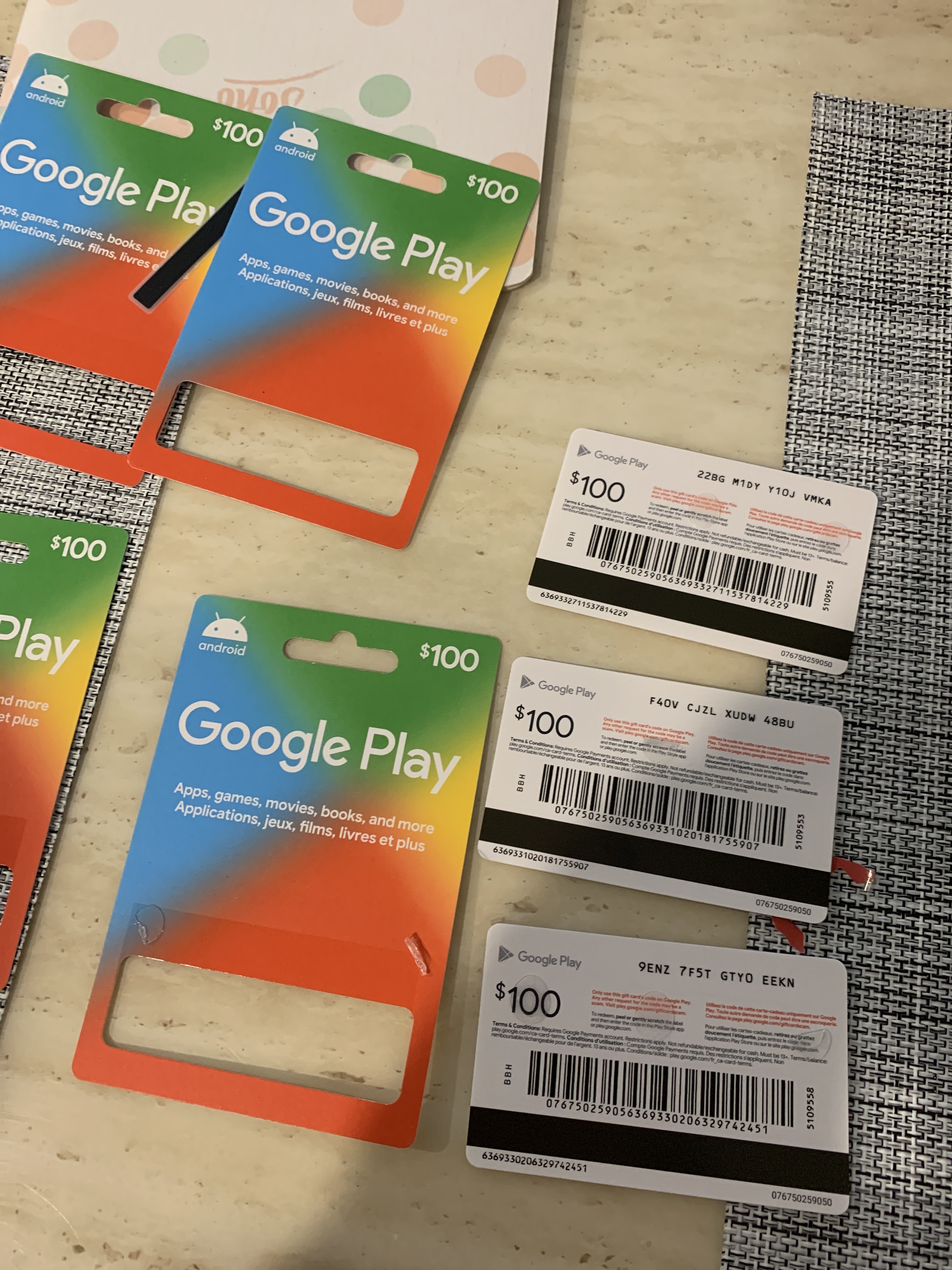 Redeem a Google Play gift card, gift code, or promotional code - Google Play Help