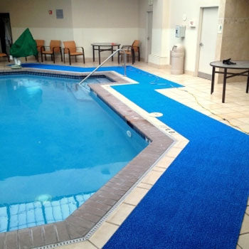 Swimming Pool Matting - Anti-slip floor matting for use in wet areas