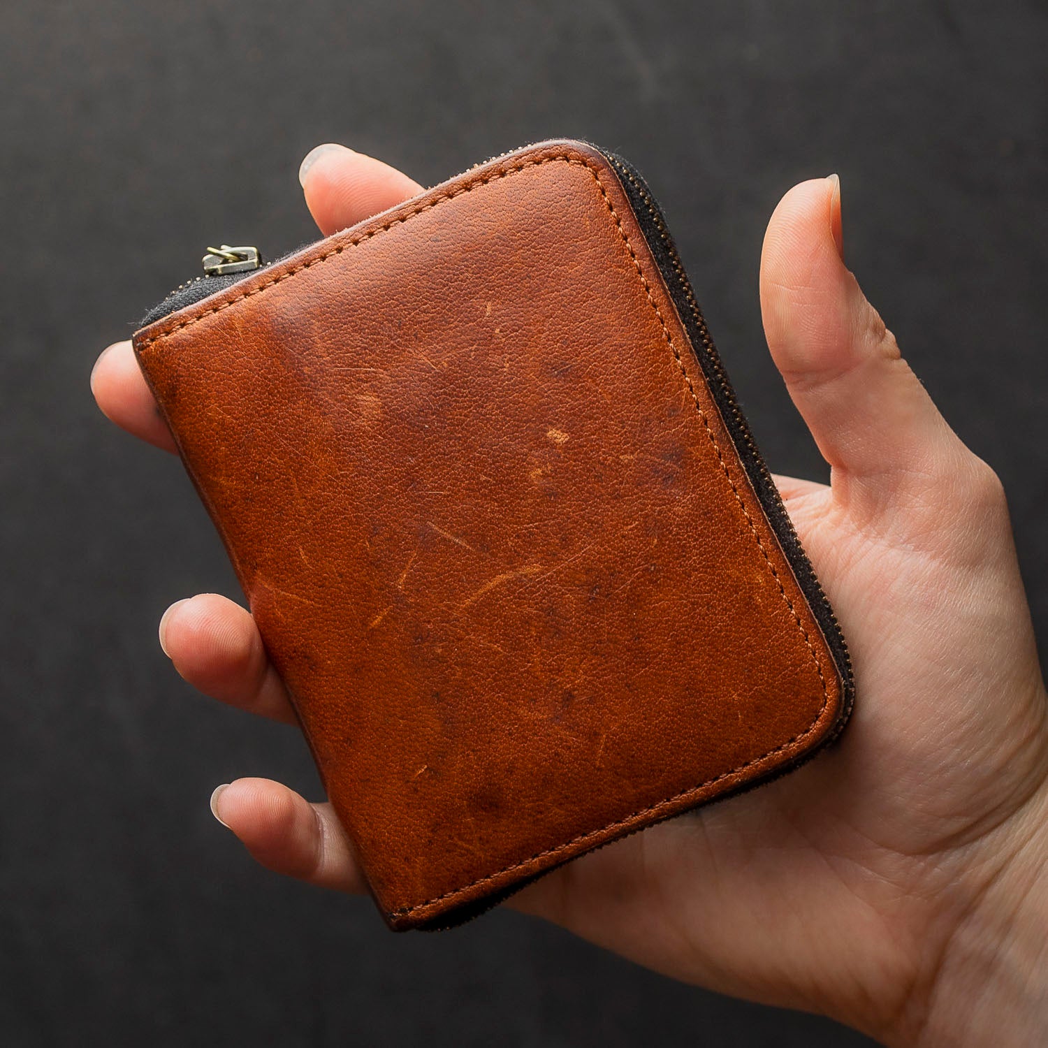 Leather Zip Wallets, Zip Around Purses & Pouches | The Horse