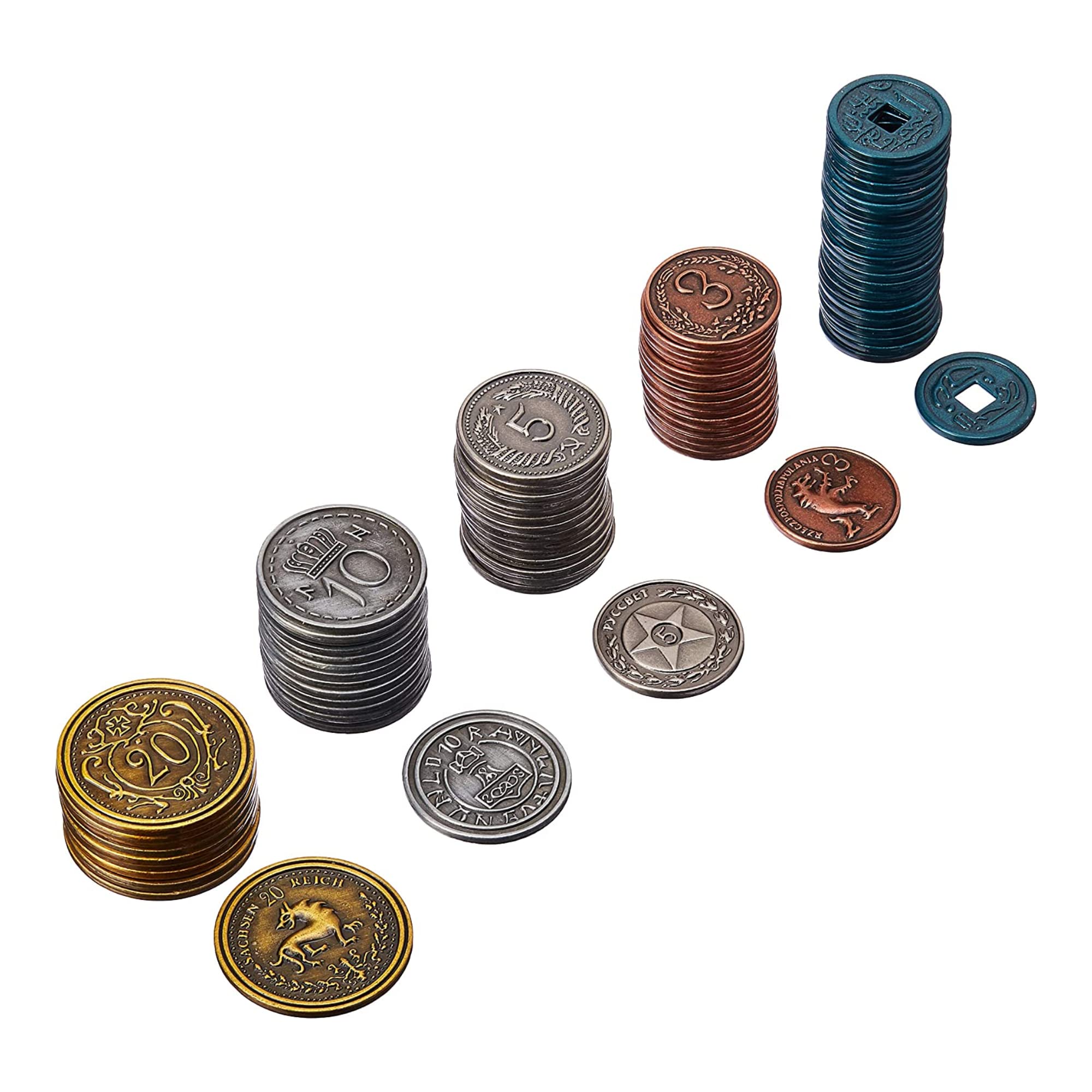 Generic Metal Coins (was Seafall Metal Coins) – Common Ground Games