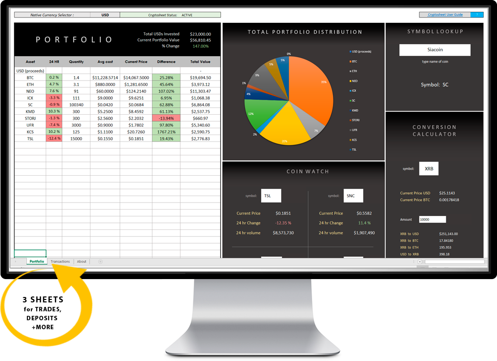 Cryptocurrency Positions Spreadsheet (Public) - Google Таблицы