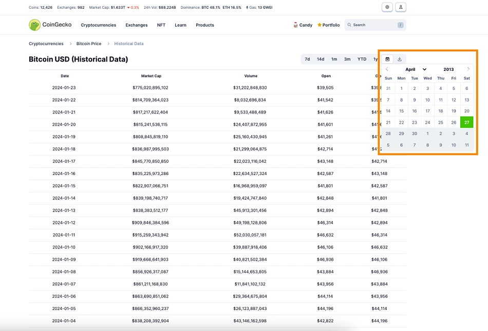 Historical Market Data | Historical Trade Data | OKX Trade History | OKX