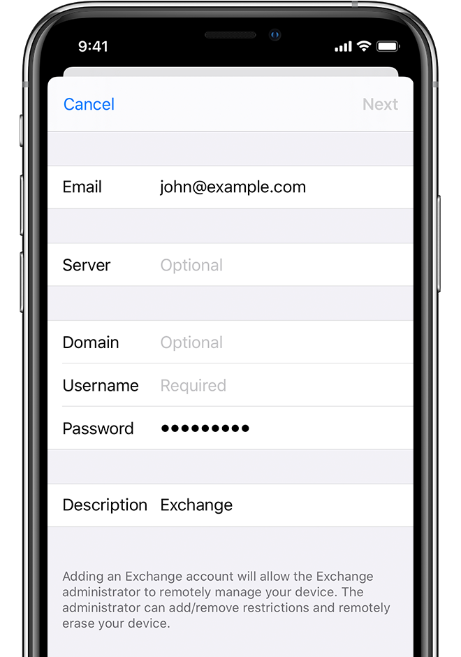 Setting up Office to synchronise with your iPhone – Aryon