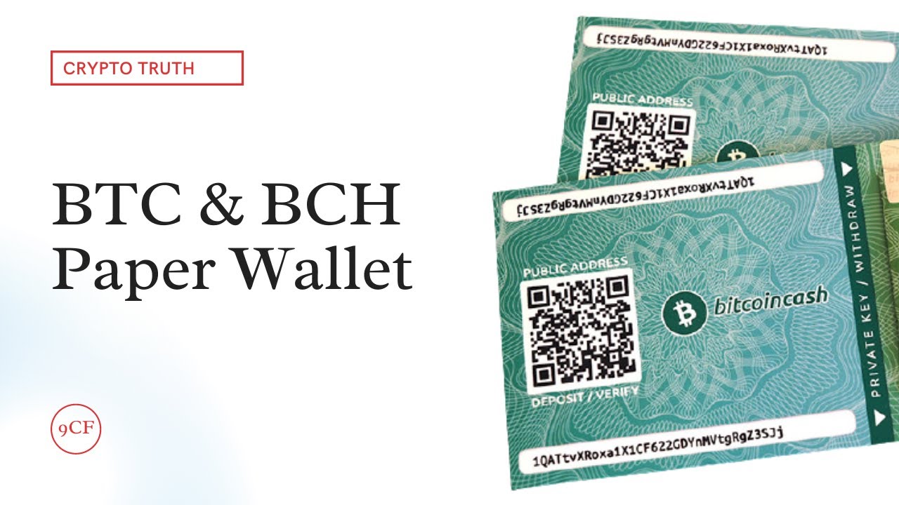 Use a Paper Wallet - CryptoLocalATM