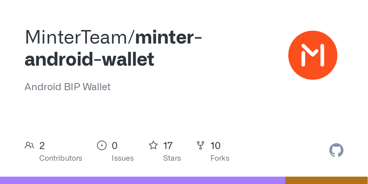 GitHub - MinterTeam/minterjs-wallet: Lightweight Minter Wallet implementation.