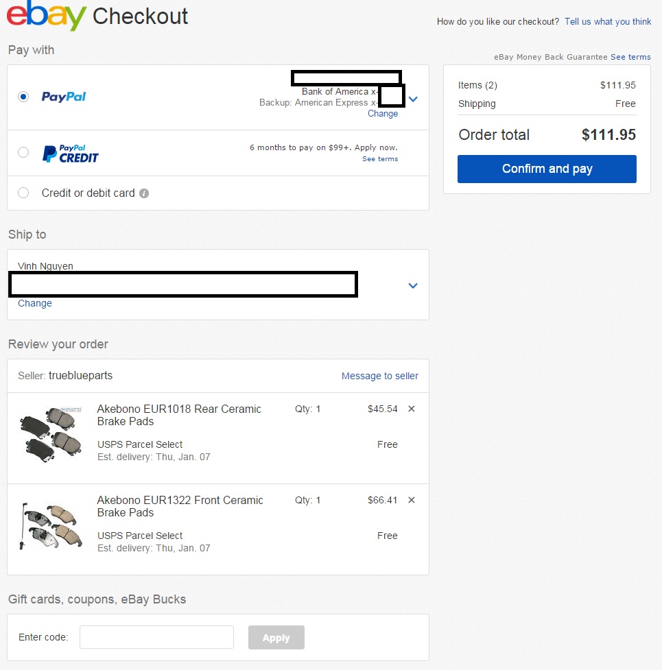 Can I pay with only eBay gift cards without a cred - The eBay Community