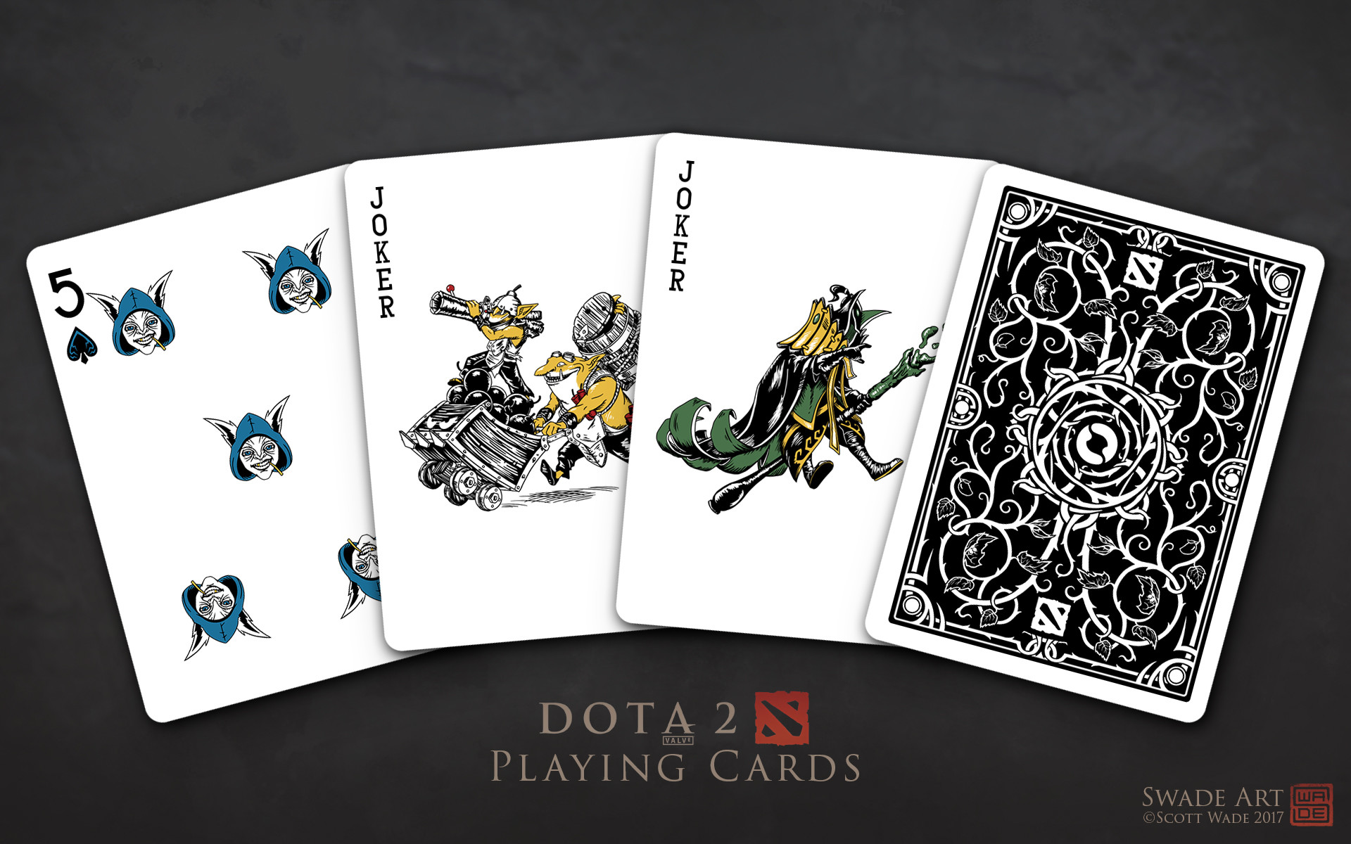 DOTA 2 Playing Cards