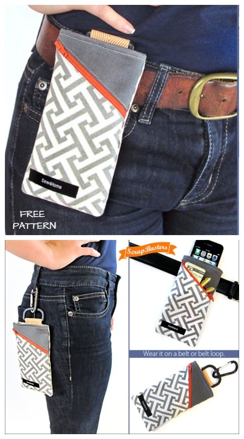 DIY BELT POUCH BAG [sewingtimes] | Diy belt pouches, Pouch bag, Belt pouch