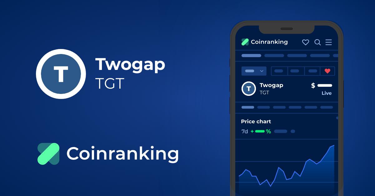 Twogap Airdrop » Claim free TGT tokens (~ $5 + ref)