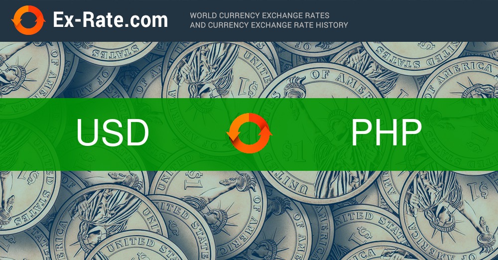 USD to PHP | 31, US Dollar to Philippine Peso — Exchange Rate, Convert