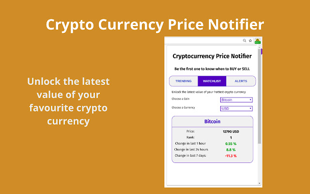 Crypto price alerts | Robinhood