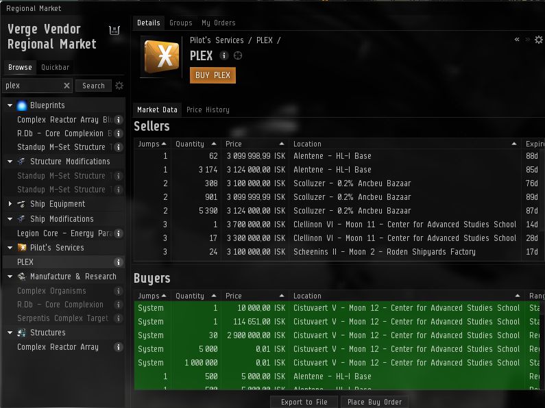 Buy EVE ISK, EVE Online, EVE Tranquility