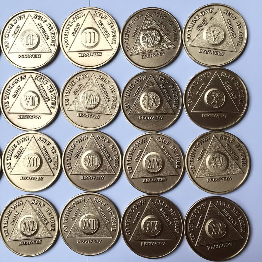 AA Sobriety Milestones (Chips/Coins): Colors & Meanings