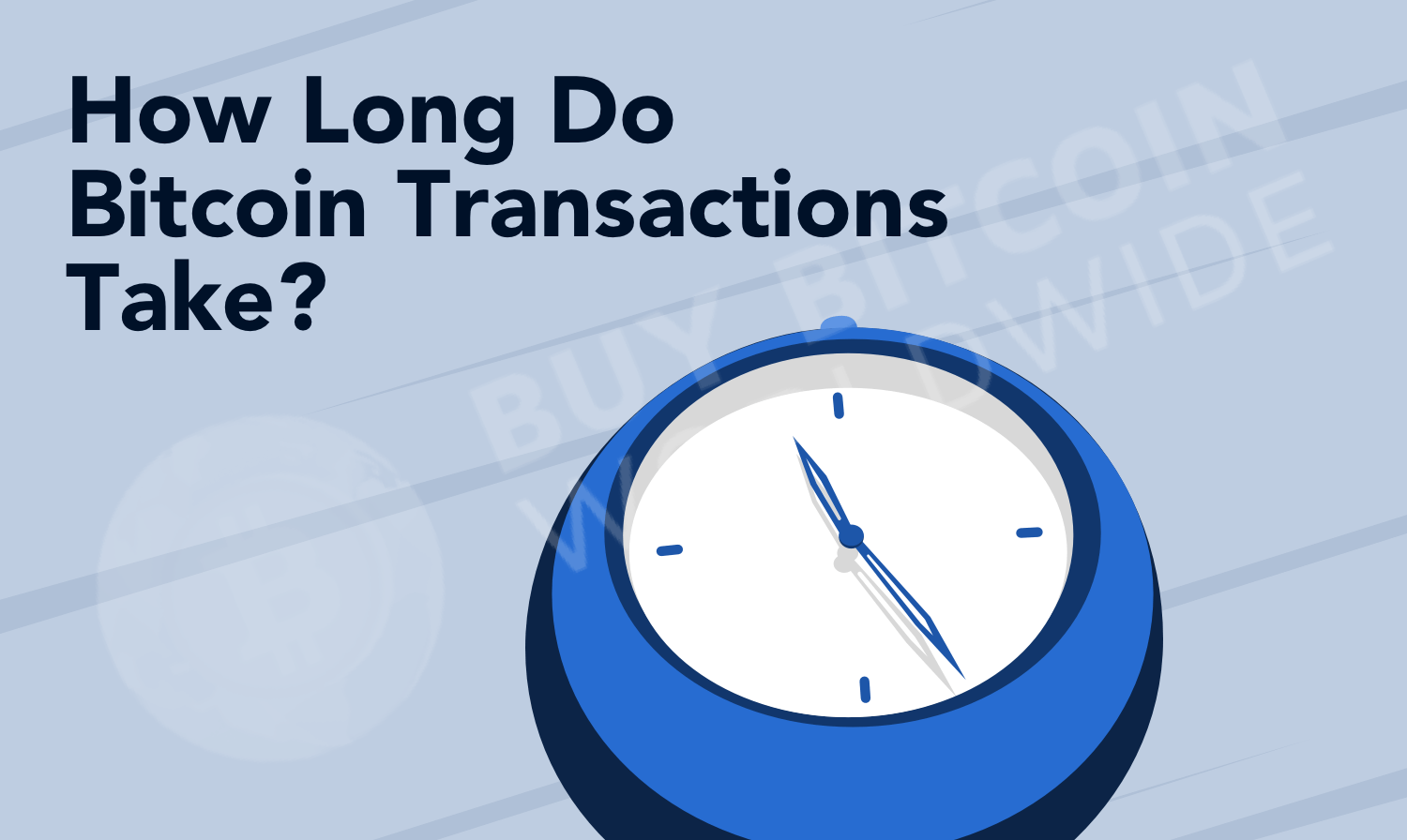 How long does it take for a Bitcoin transaction to be confirmed?