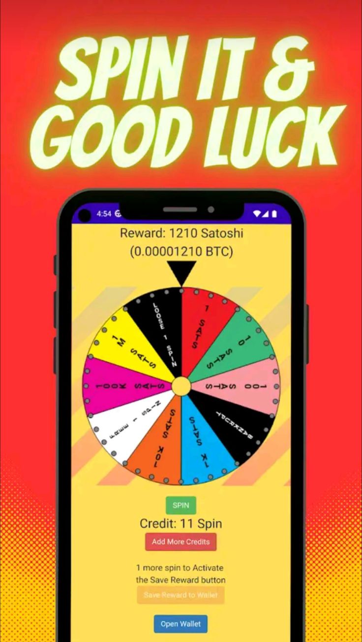 Spin To Win Lucky Wheel Earn BTC Coin Cash Wallet APK (Android App) - Free Download