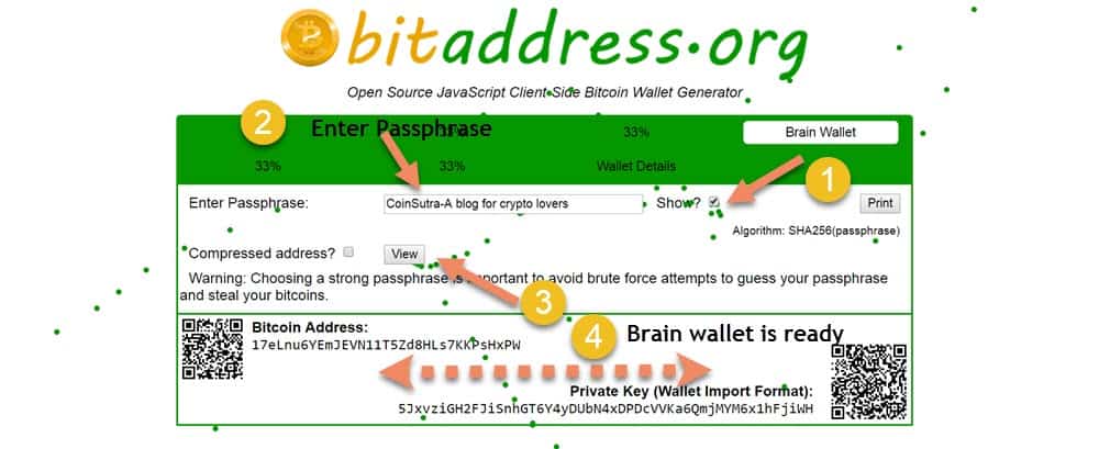 cryptolog.fun - Deterministic Bitcoin and Litecoin Address Generator