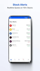 Stock Alert – Track your portfolio of stocks and crypto (iOS app)