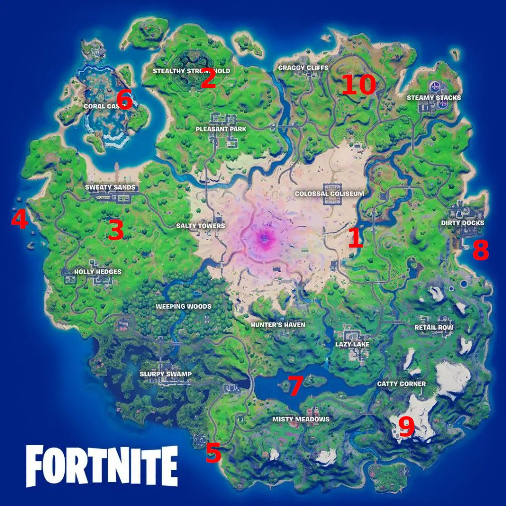 Fortnite Season 4 Week 6 XP Coins - Pro Game Guides