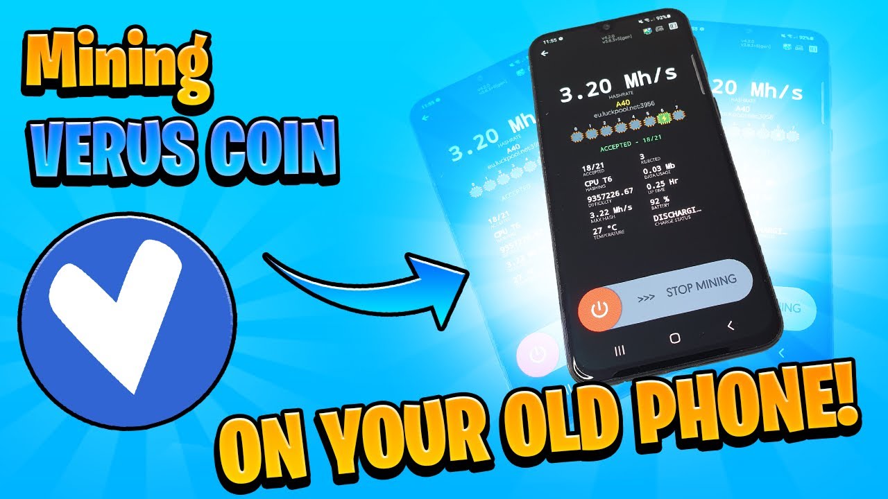 Using Alcatel TCL A3 and TCL A3X Smartphones for VerusCoin (VRSC) Mining