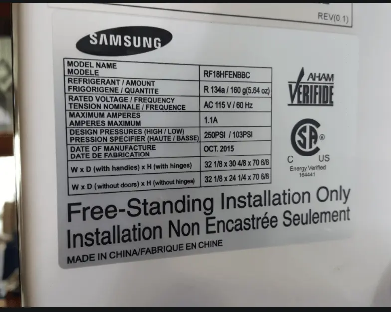 Refrigerator power consumption and electricity cost