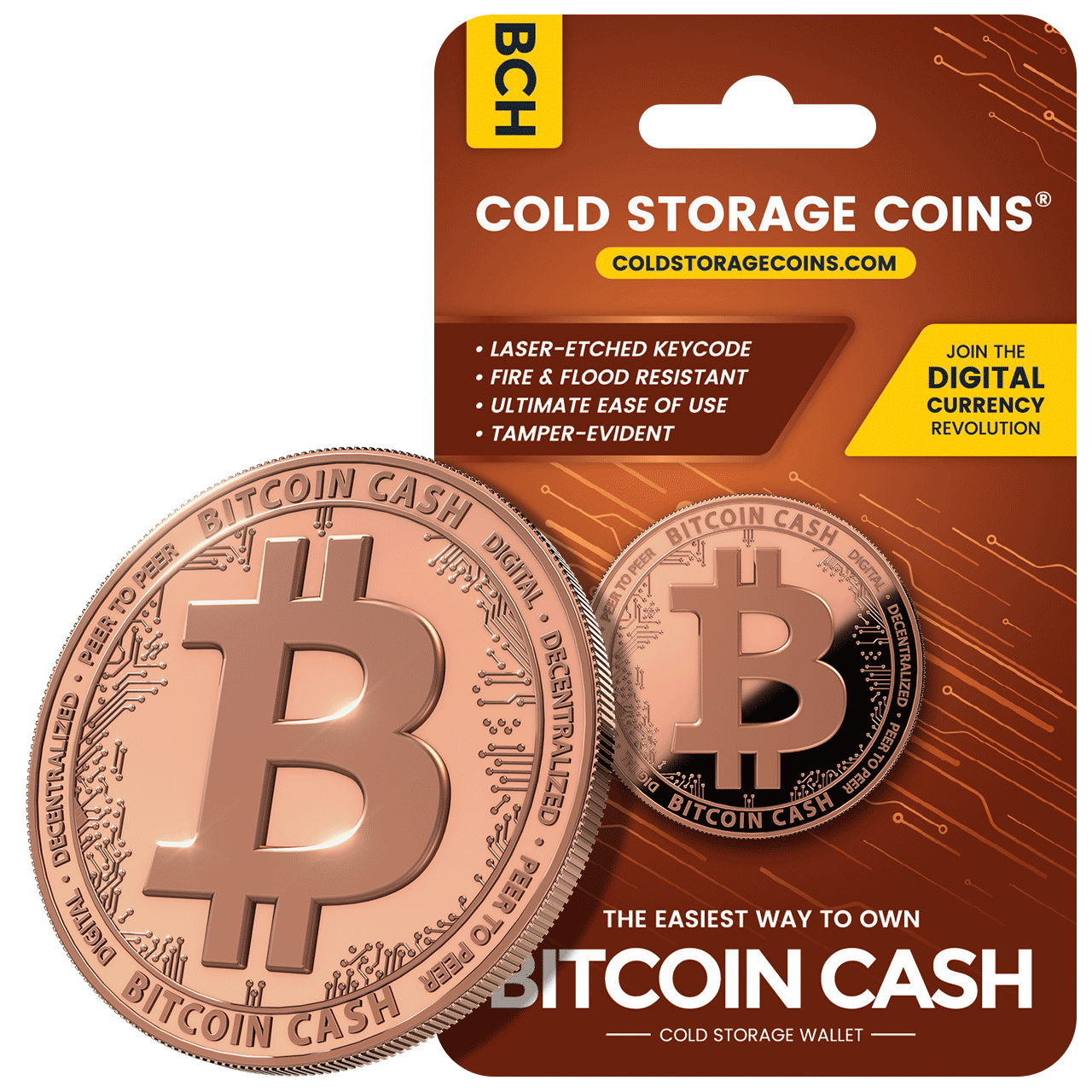 Cryo Coin - Physical Cryptocurrency Cold Storage