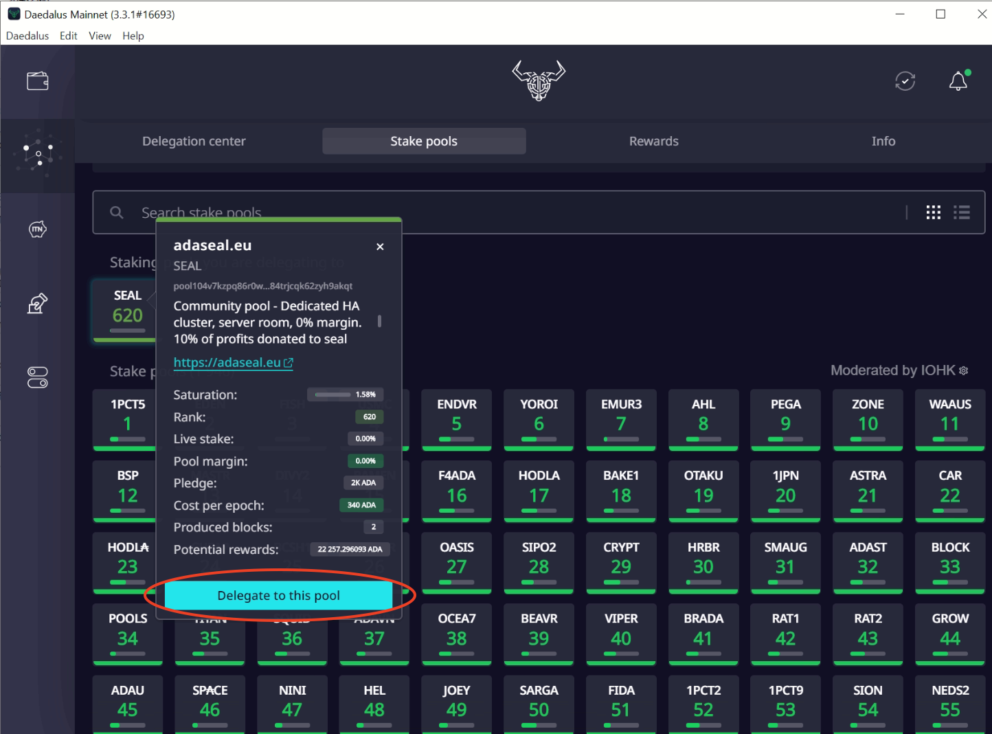 [Solved] Unspent Rewards - General Discussions - Cardano Forum