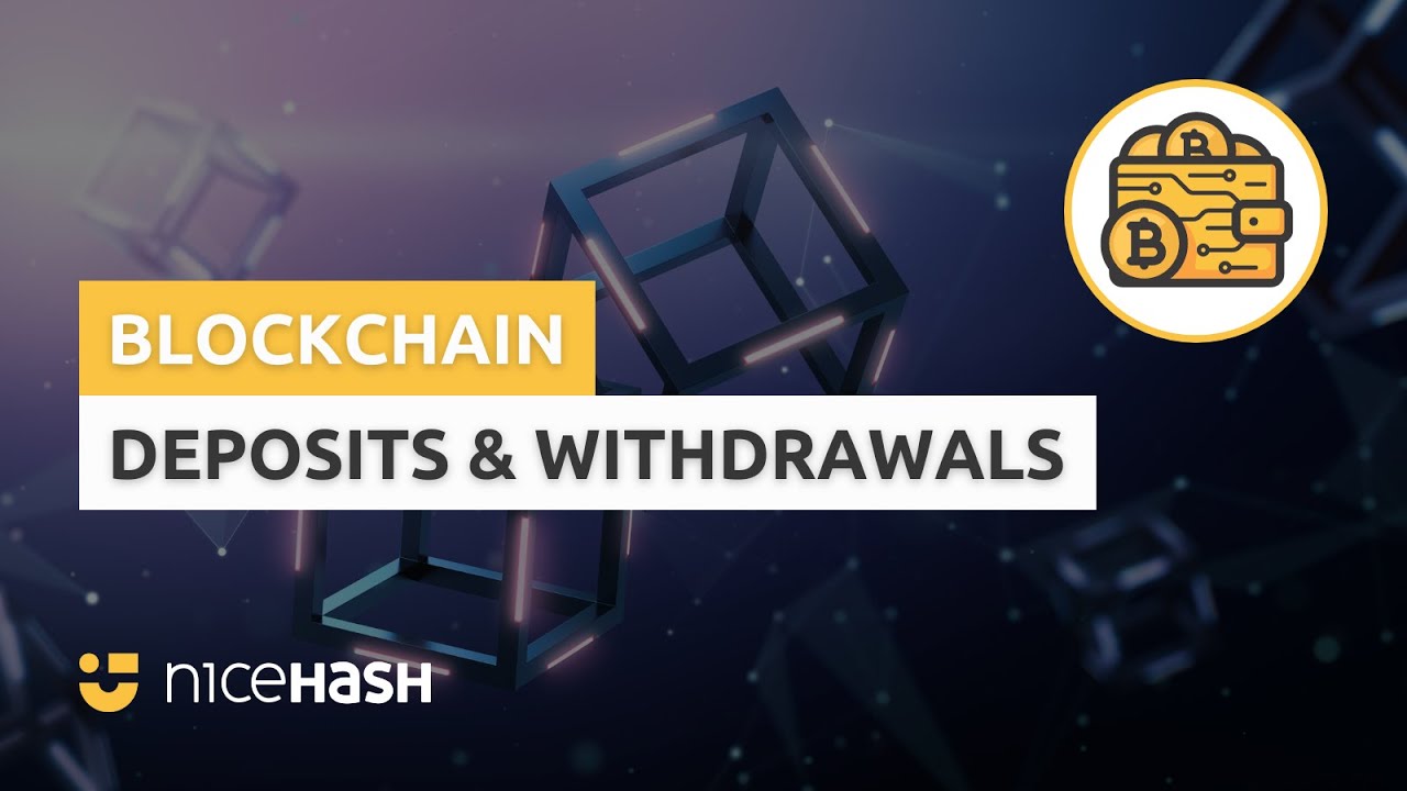 BTC deposit & withdrawal | NiceHash