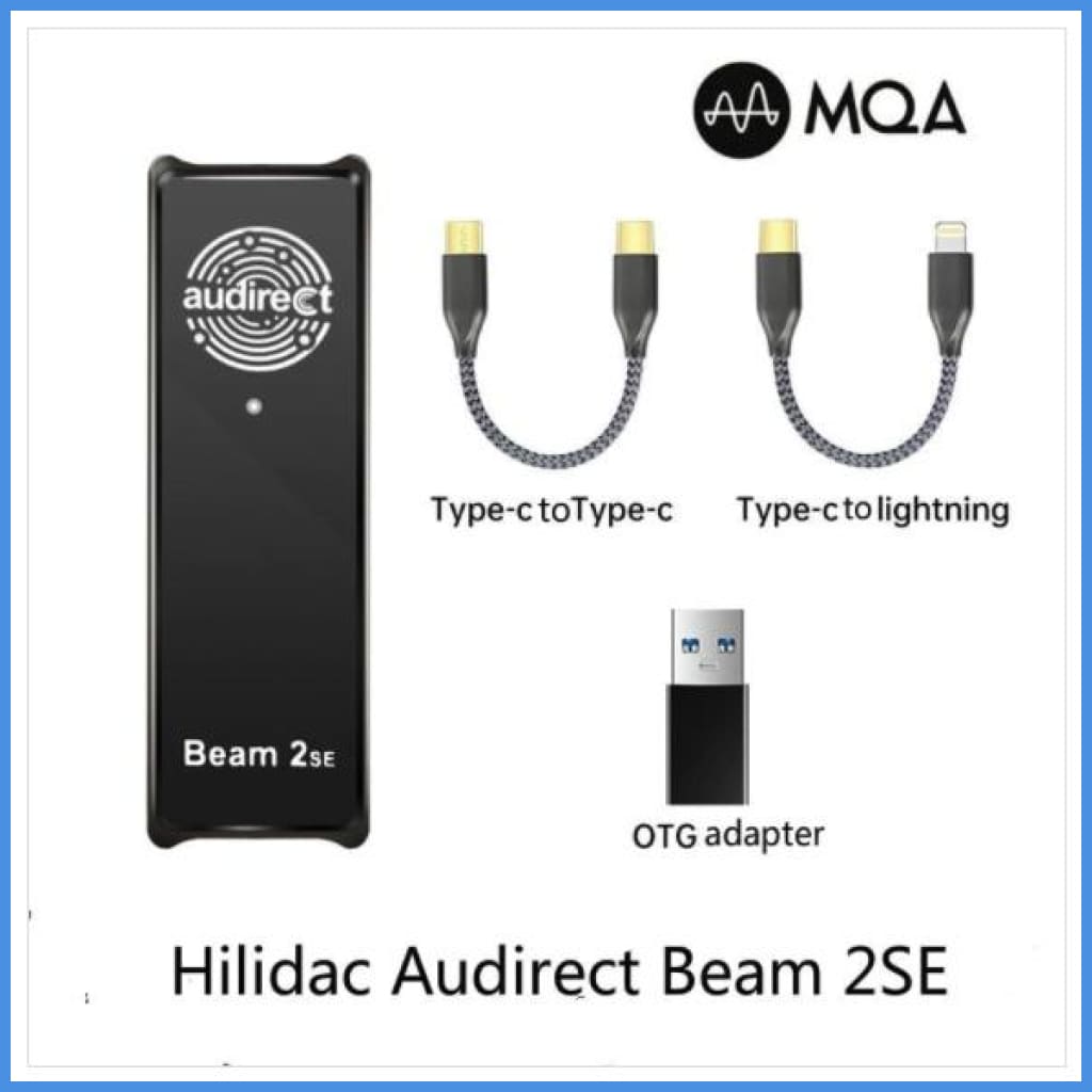 Hilidac Audirect Beam 2 MQA DSD Portable DAC/Amp – TechX Malaysia: Home Audio Online Store