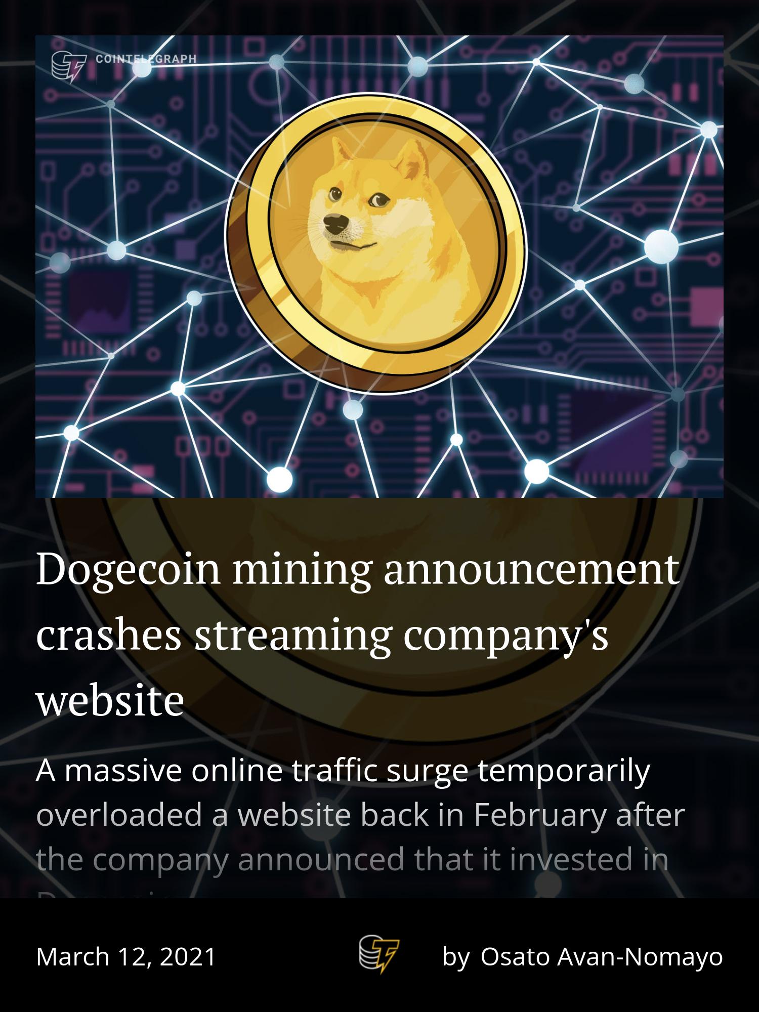 Earn Free Dogecoin Mining