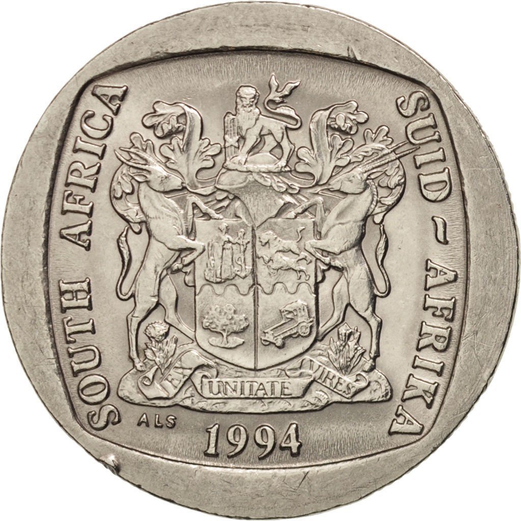 5 Rand - Presidential inauguration, Republic () - South Africa - Coin - 