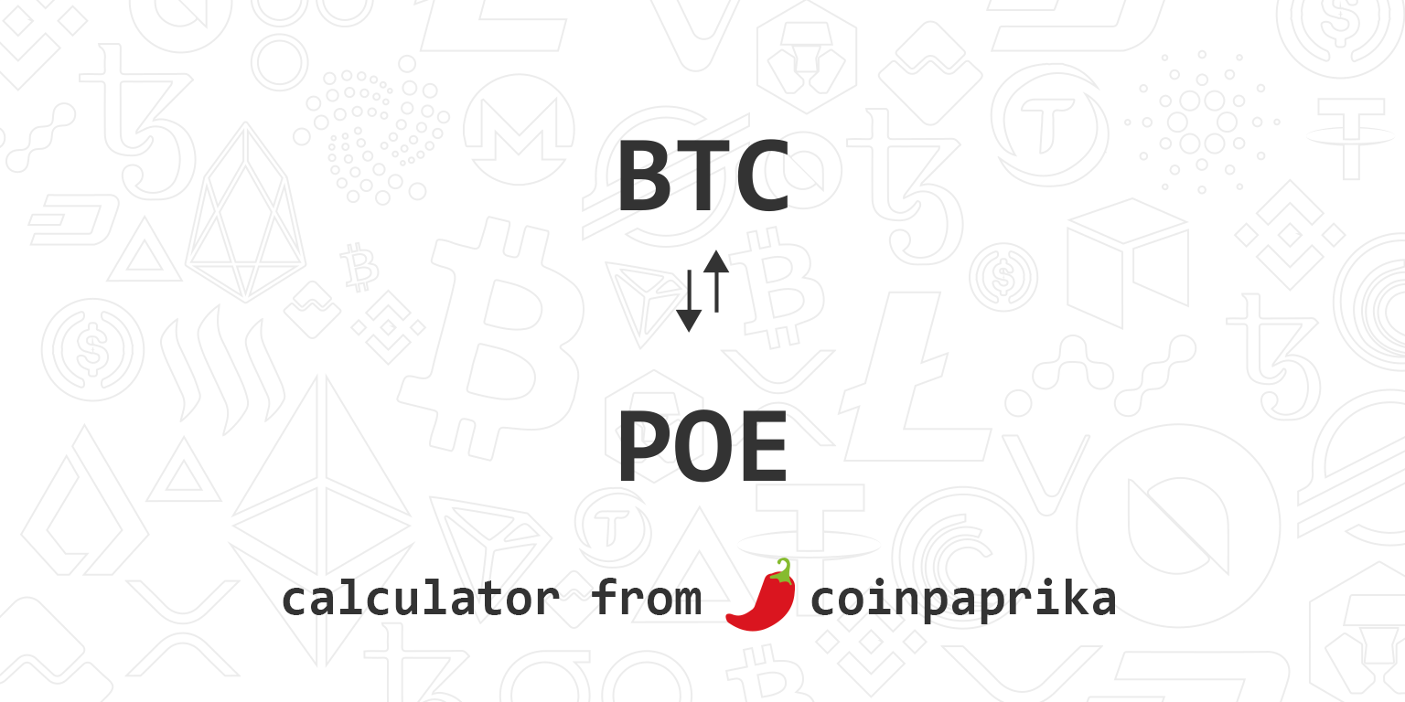 cryptolog.fun Price Today - POE Coin Price Chart & Crypto Market Cap