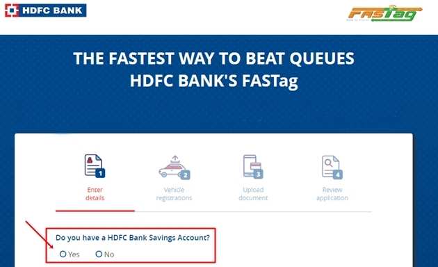 How to recharge HDFC FASTag