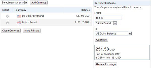 Exchange PayPal AUD to WU EUR  where is the best exchange rate?