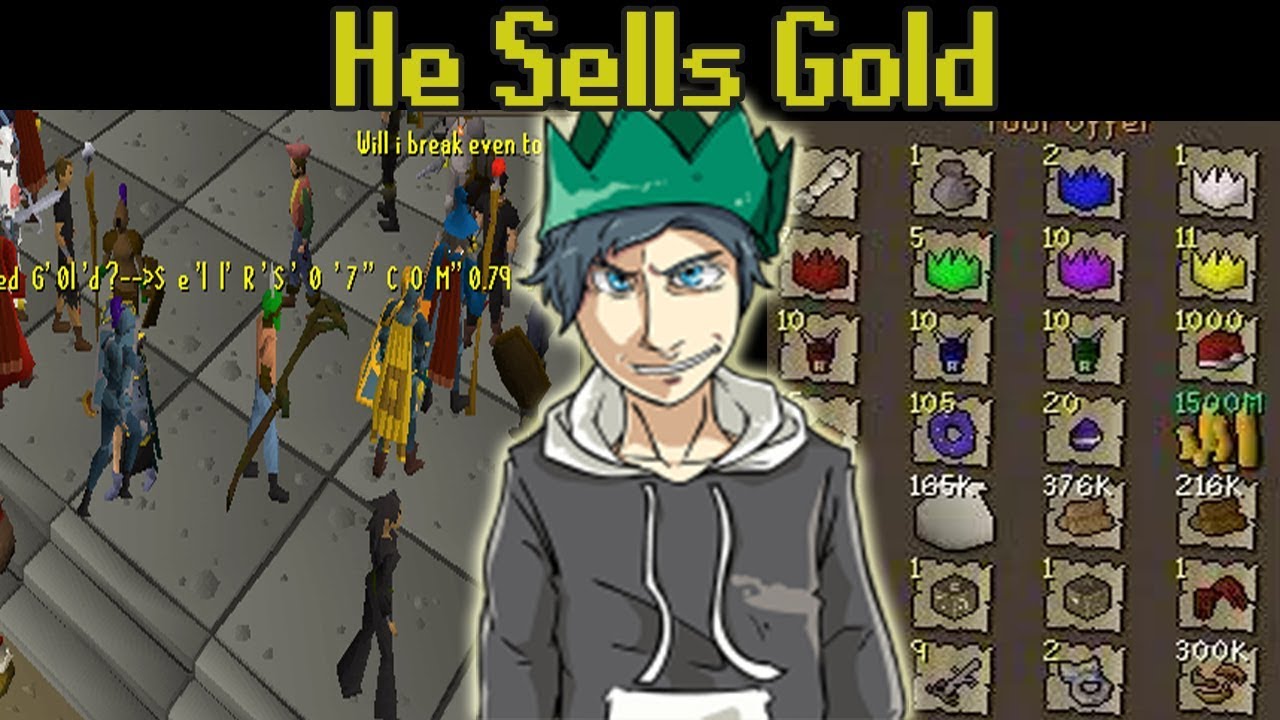 Runescape Gold Sell | Sell OSRS Gold | RS3 Gold Sell