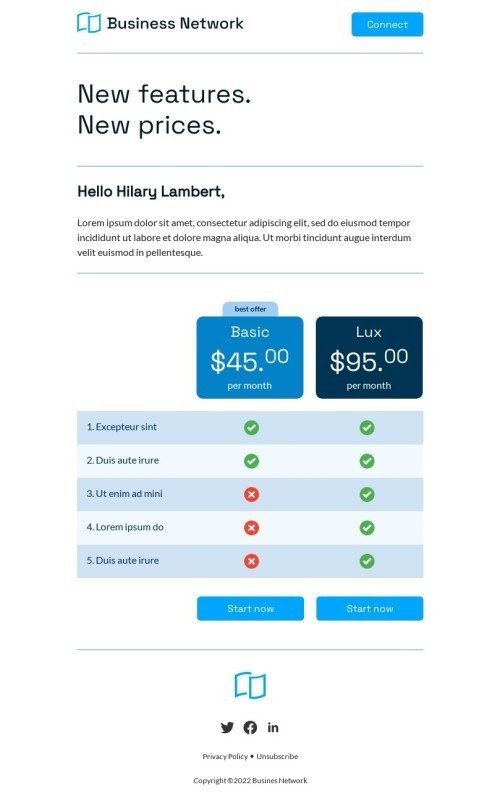 Pricing - Emailchef