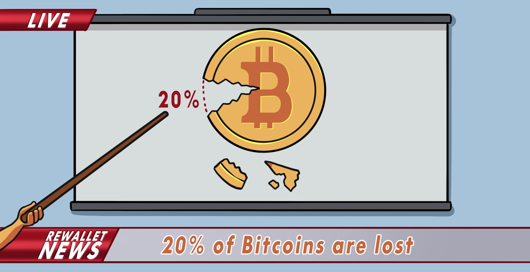 20% of All BTC is Lost, Unrecoverable, Study Shows