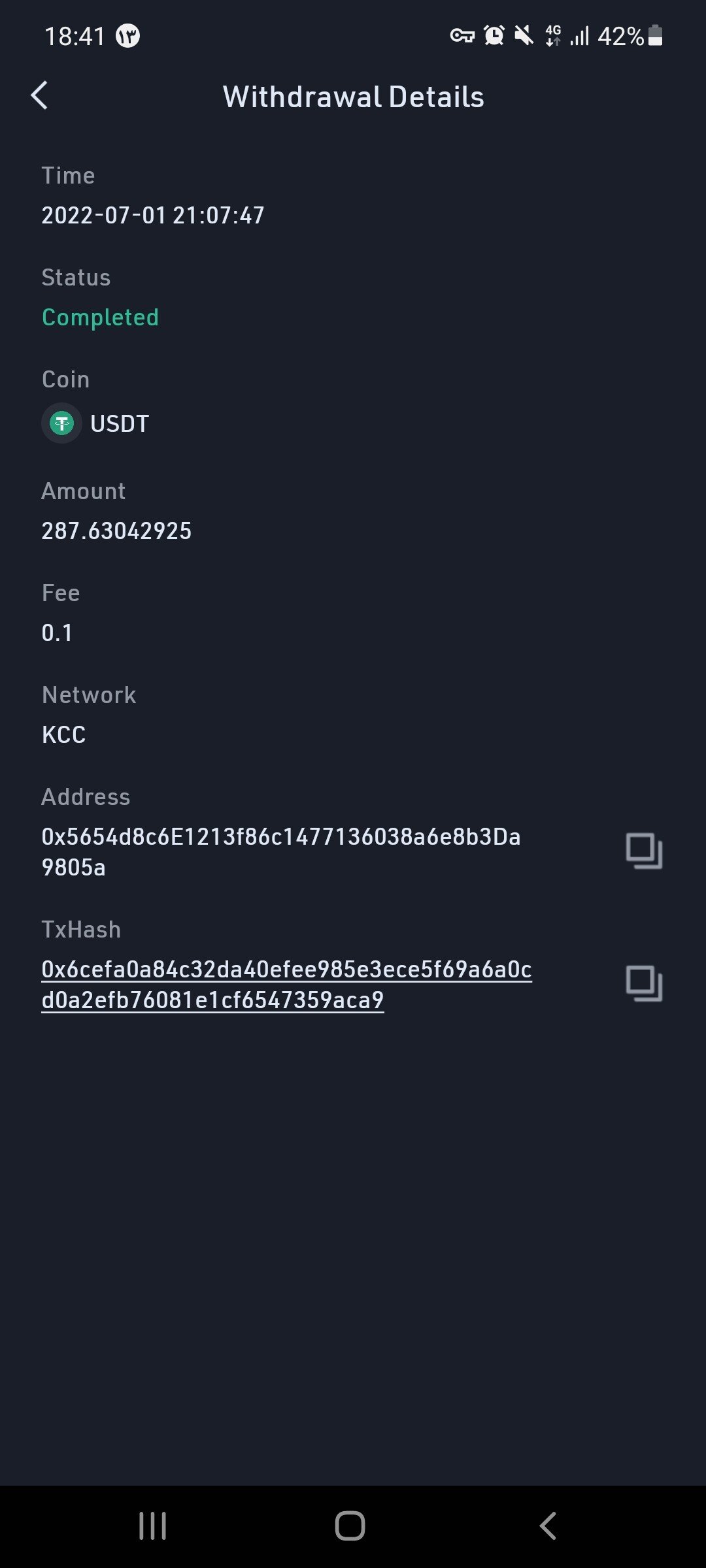 Usdt- trc20 Help - English - Trust Wallet