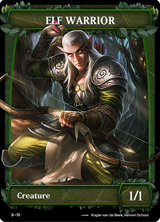 Elf Warrior Token [Core Set Tokens]