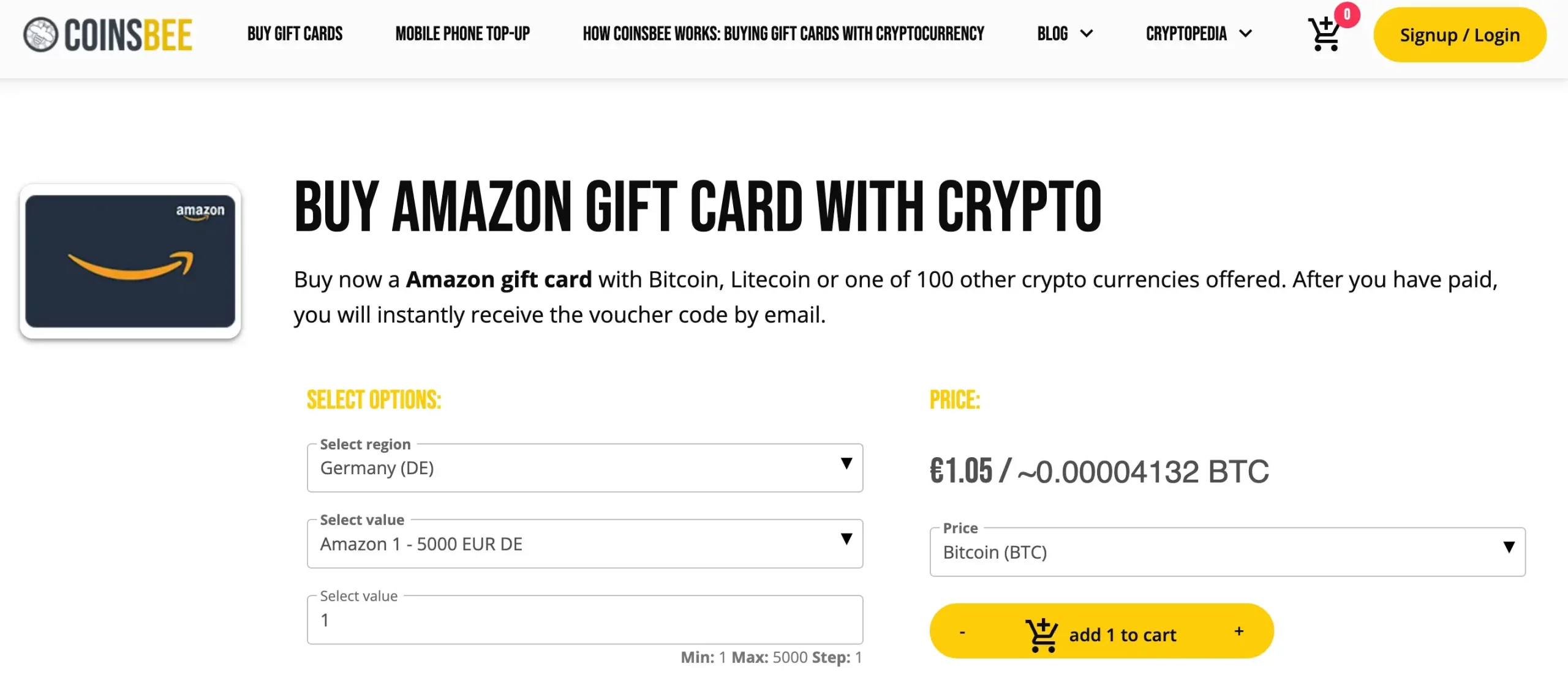 How to pay with cryptocurrency on Amazon | cryptolog.fun